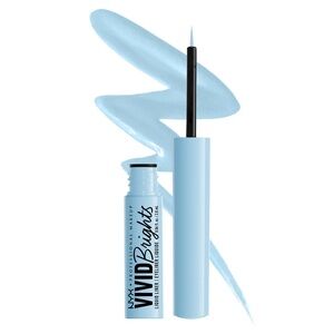 NWT NYX Vivid Brights Colored Liquid Eyeliner in “Blue Thang”